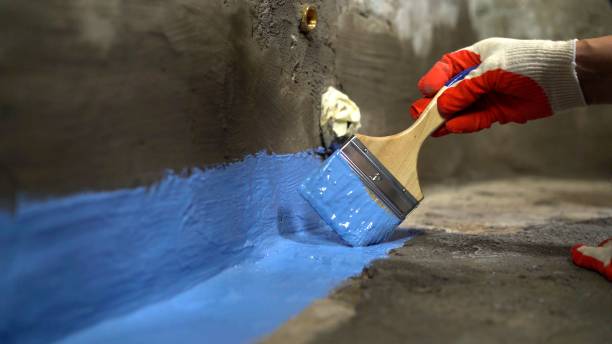 Commercial Crawl Space Encapsulation project at a Union Mills, IN business property by SJ Waterproofing Pros
